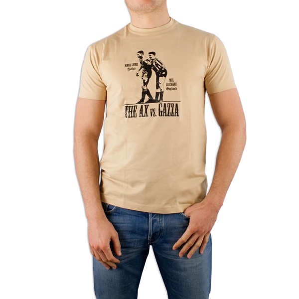 Bild von Spielraum - Jones vs Gascoigne T-Shirt - Beige