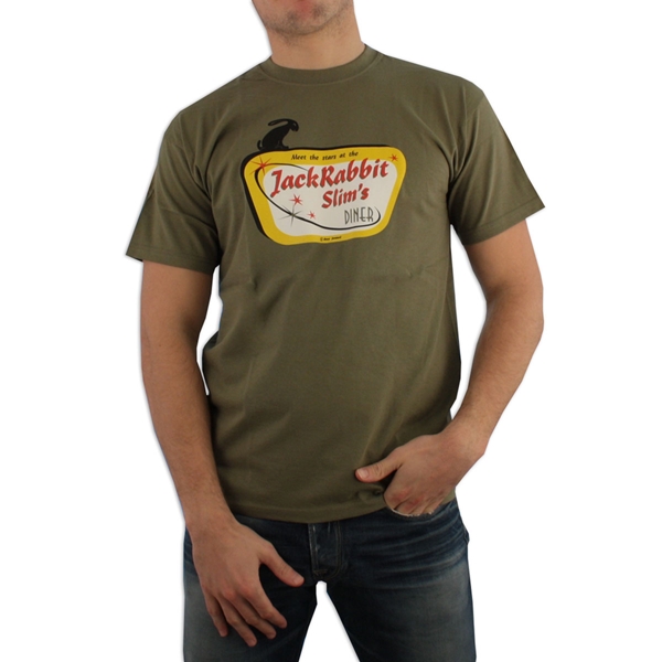 Afbeeldingen van Dressforward - Jack Rabbit Slim's T-shirt - Leger Groen