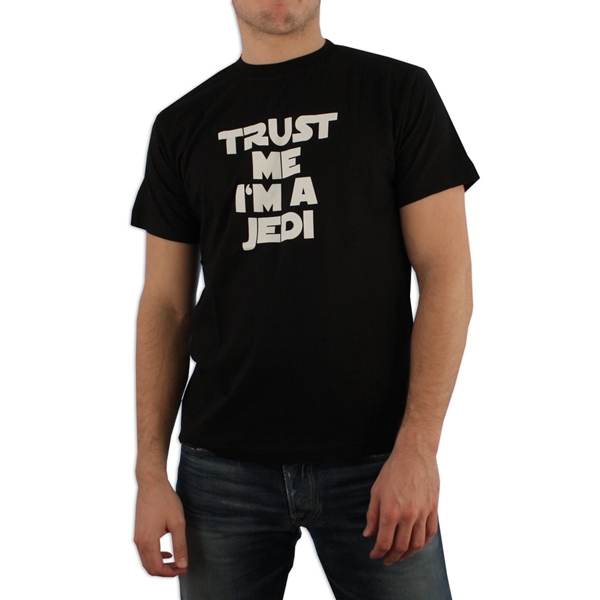 Afbeeldingen van Dressforward - Trust Me I'm a Jedi T-shirt - Zwart