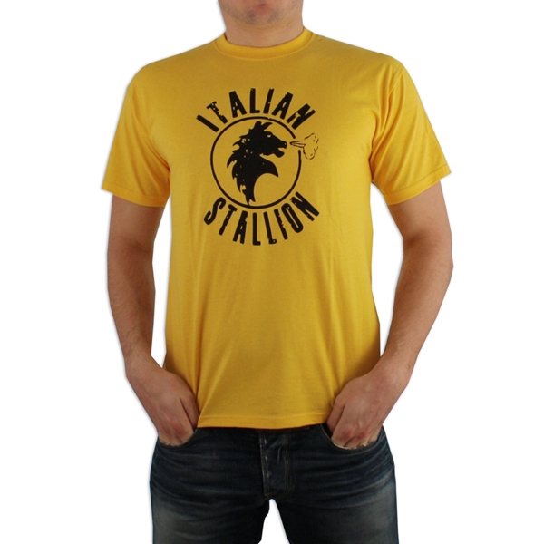 Bild von Dressforward - The Italian Stallion T-shirt - Geel