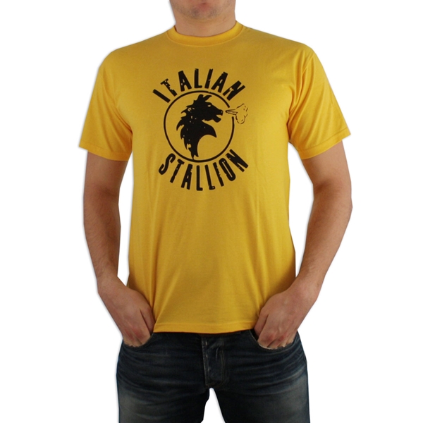 Afbeeldingen van Dressforward - The Italian Stallion T-shirt - Geel