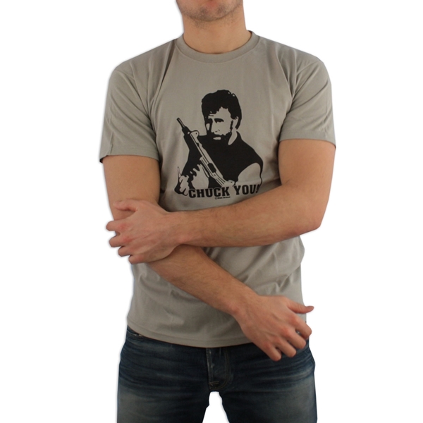 Afbeeldingen van Dressforward - Chuck You T-shirt - Grijs