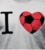 Image de Copa Football - T-shirt I Love Football - Gris