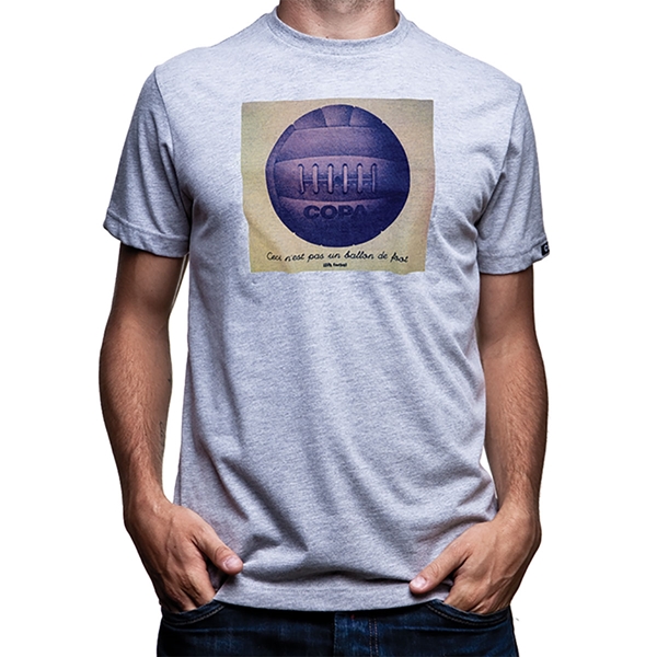 Afbeeldingen van COPA Football - Ballon de Foot T-shirt - Grijs