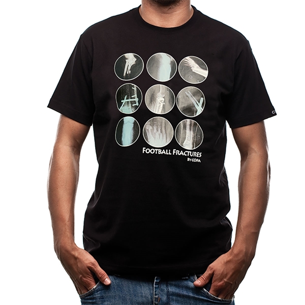 Afbeeldingen van COPA Football - Football Fractures T-shirt - Zwart