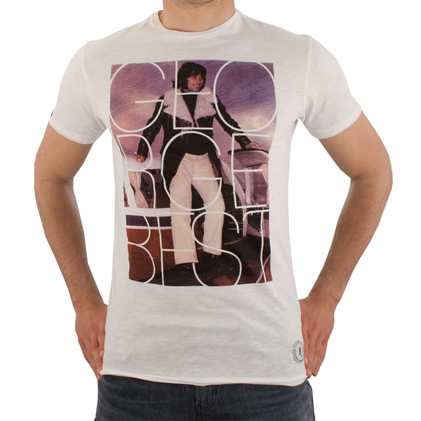 Afbeeldingen van COPA Football - George Best Airlines T-Shirt - Wit