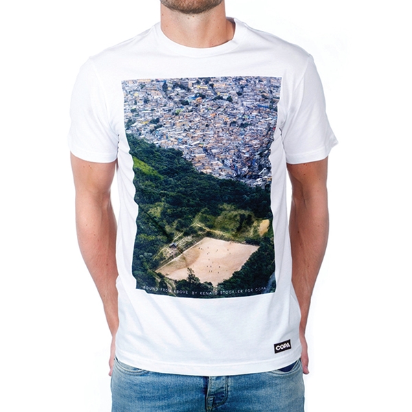 Afbeeldingen van COPA Football - Ground From Above T-Shirt - Wit