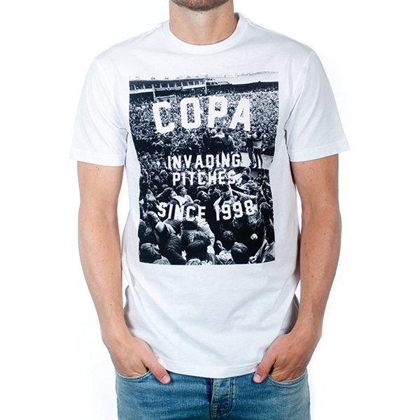 Afbeeldingen van COPA Football - Invading Pitches Since 1998 T-Shirt - Wit