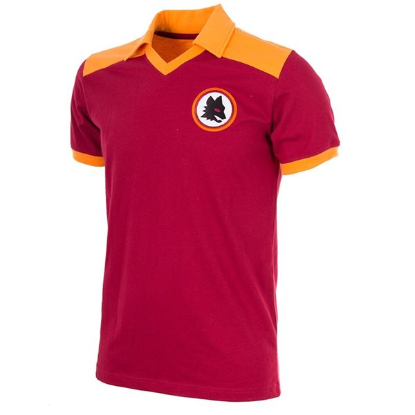 Afbeeldingen van AS Roma Retro Voetbalshirt 1980