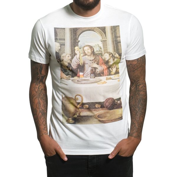 Afbeeldingen van COPA Football - The Last Supper T-shirt - Wit