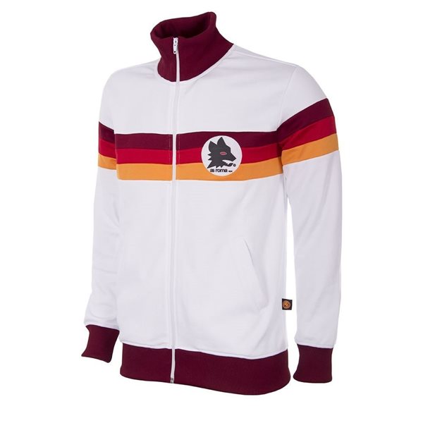 Afbeeldingen van AS Roma Retro Trainingsjack 1981-1982