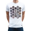 Bild von COPA Football - Hexagon Stadium T-shirt - Weiss