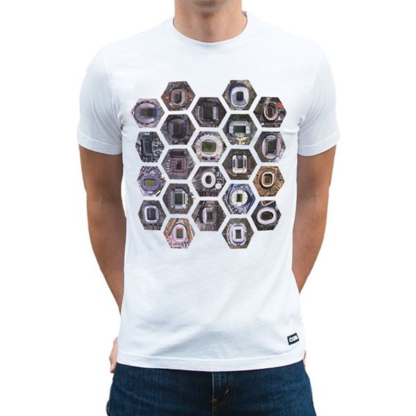 Afbeeldingen van COPA Football - Hexagon Stadium T-shirt - Wit