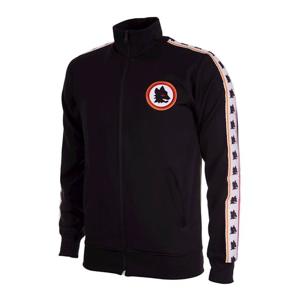 AS Roma Taped Track Jacket - Black
