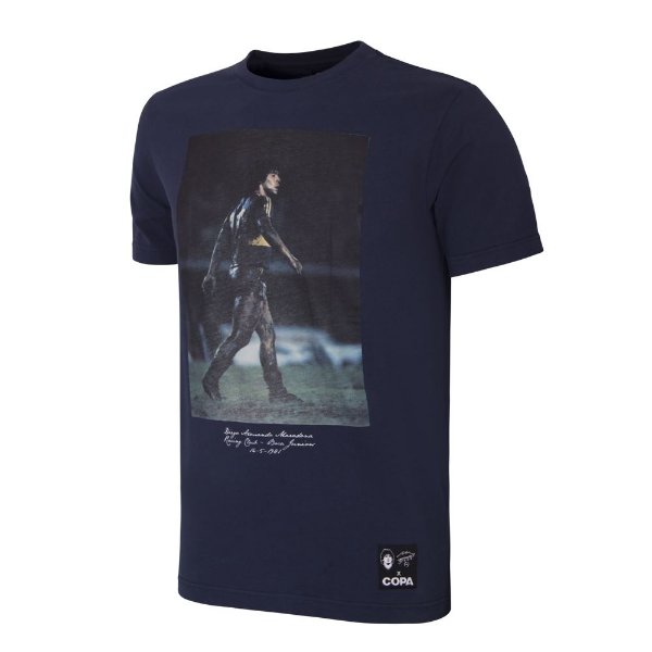 COPA Football - Maradona Muddy Pitch T-Shirt - Navy